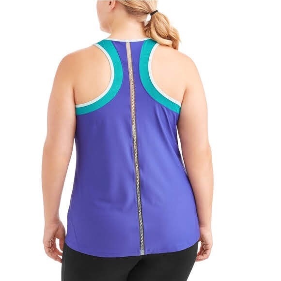 Active Tank with Contrast Mesh - Picture 2 of 4